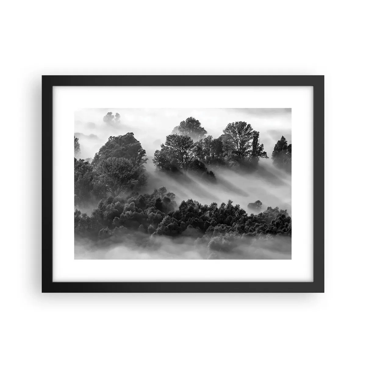 Poster in black frame - Rising from a Sleep - 40x30 cm