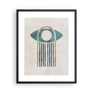 Poster in black frame - Signs and Rituals - 40x50 cm