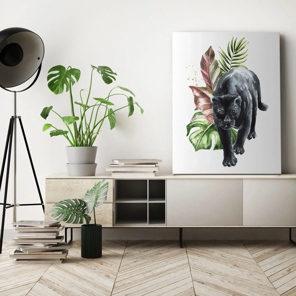 Canvas picture - Wilderness of the Heart - 65x120 cm