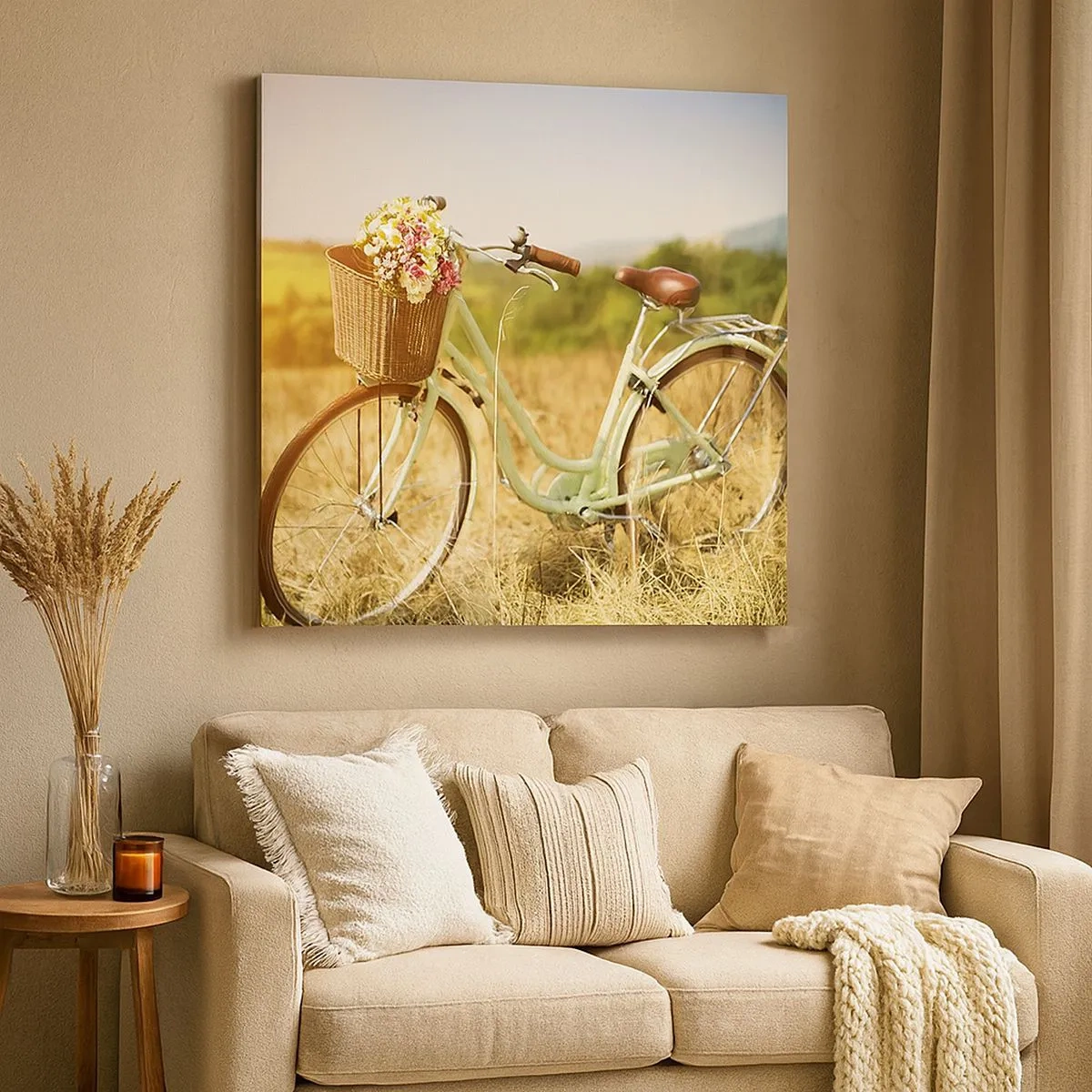 Canvas picture - I will Stay Here for a While - 30x30 cm