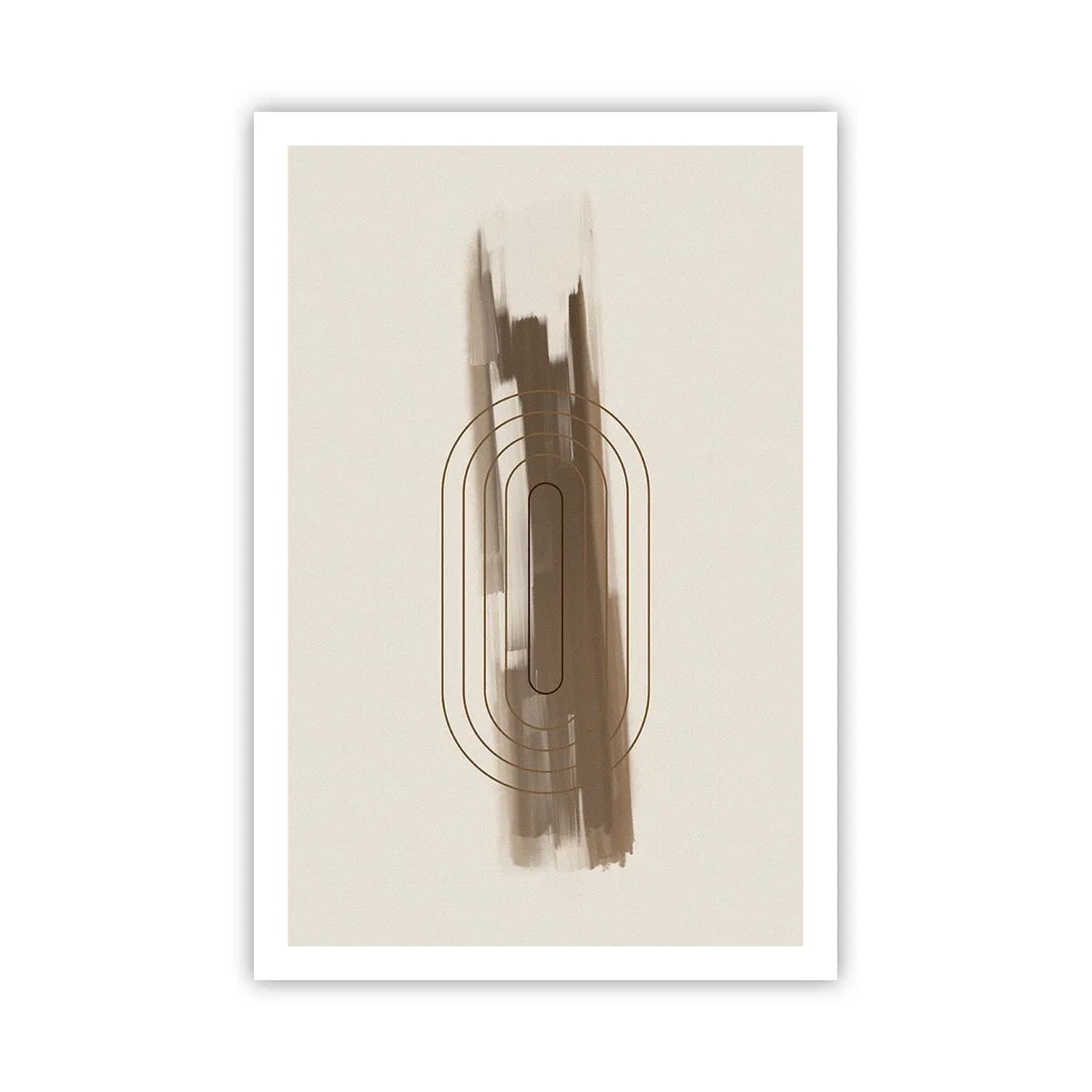 Poster - Blast of Grey - 61x91 cm