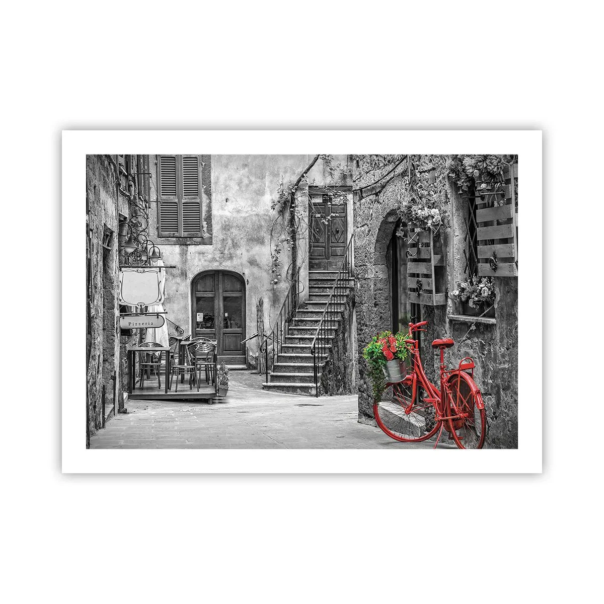 Poster - Tuscan Alley - 70x50 cm