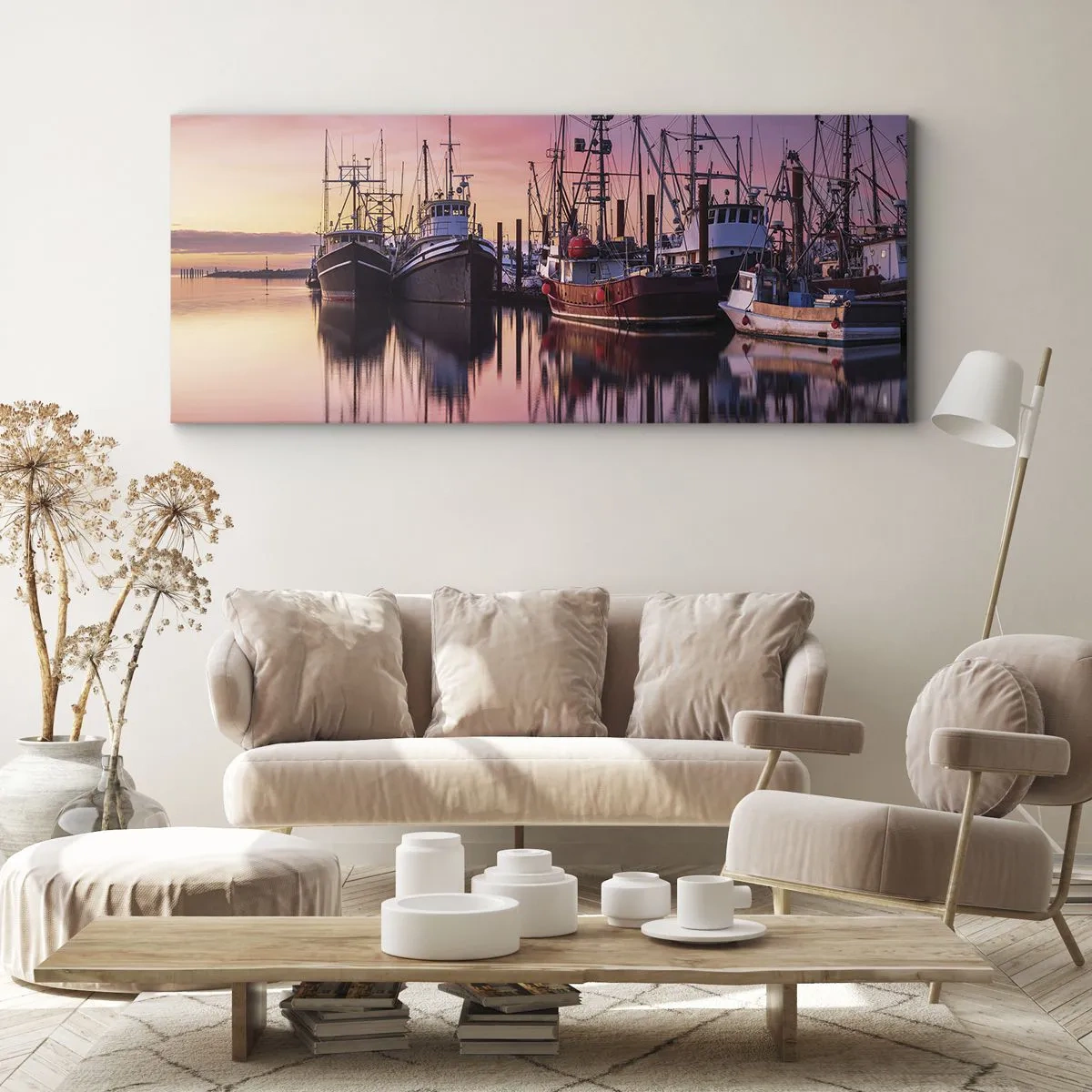 Canvas picture - Before Dawn - 160x50 cm