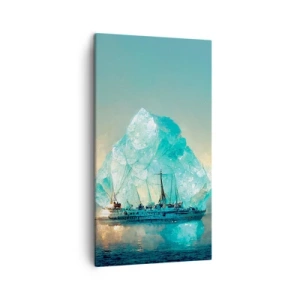 Canvas picture - Arctic Diamond - 45x80 cm