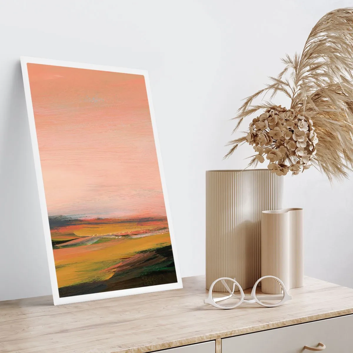 Poster - In Pink Tones - 30x40 cm