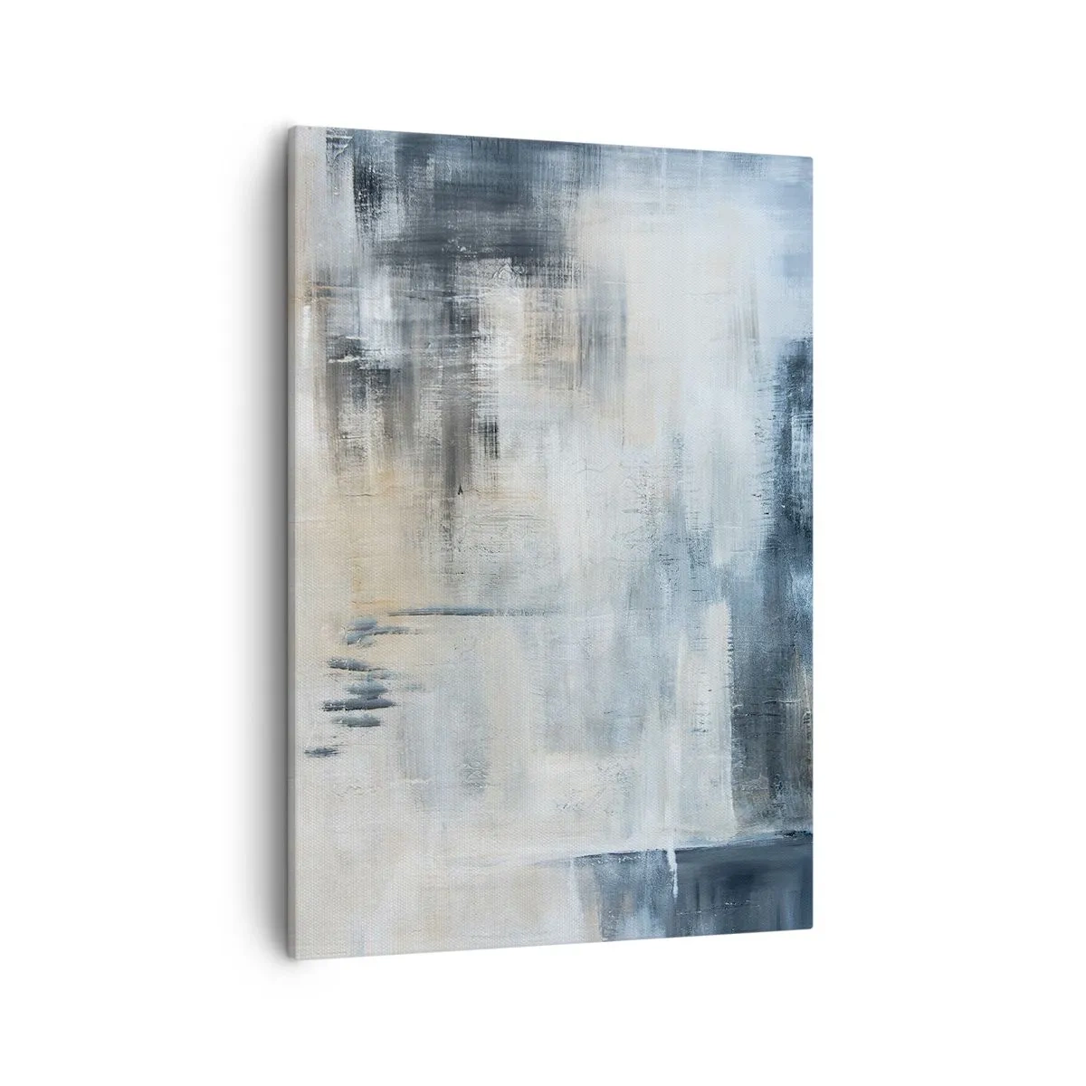 Canvas picture - Behind the Curtain of Blue - 50x70 cm