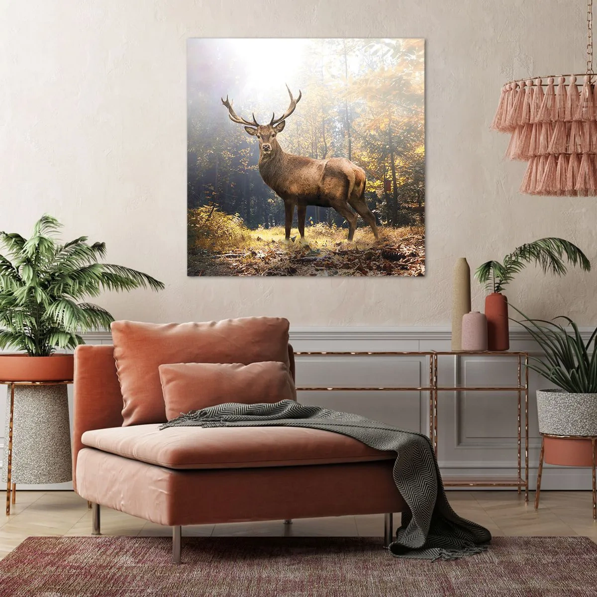 Canvas picture - In Full Majesty - 60x60 cm