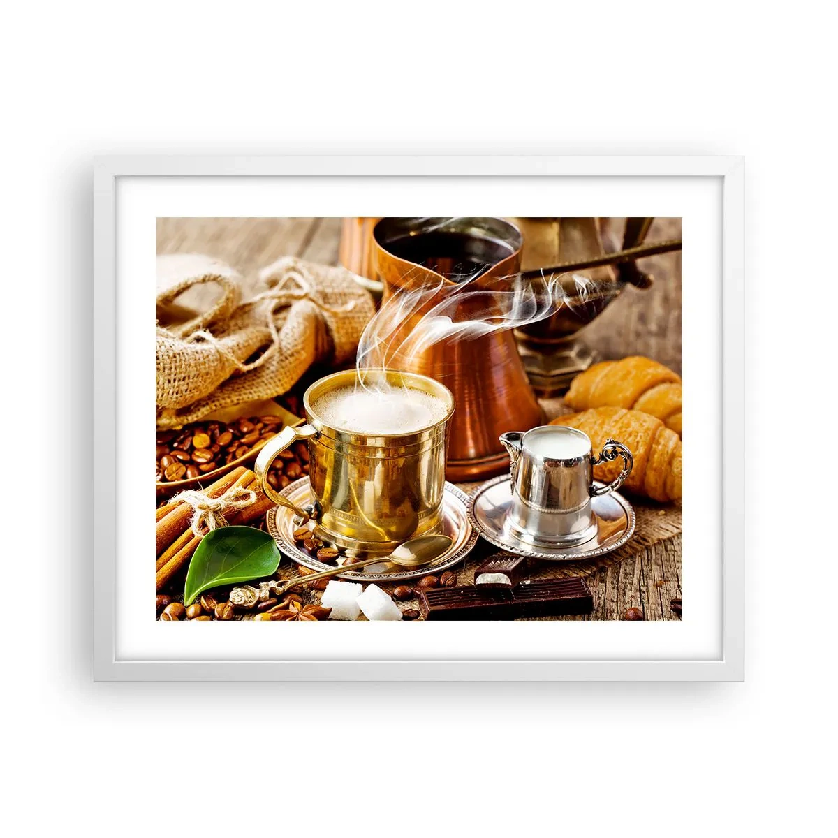 Poster in white frmae - Have a Nice Day! - 50x40 cm