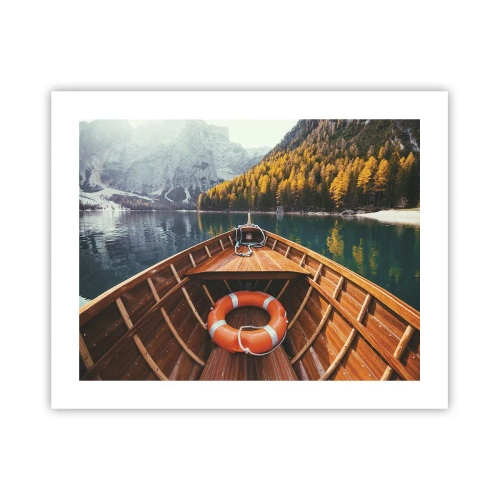 Poster - Mountain Hike - 50x40 cm