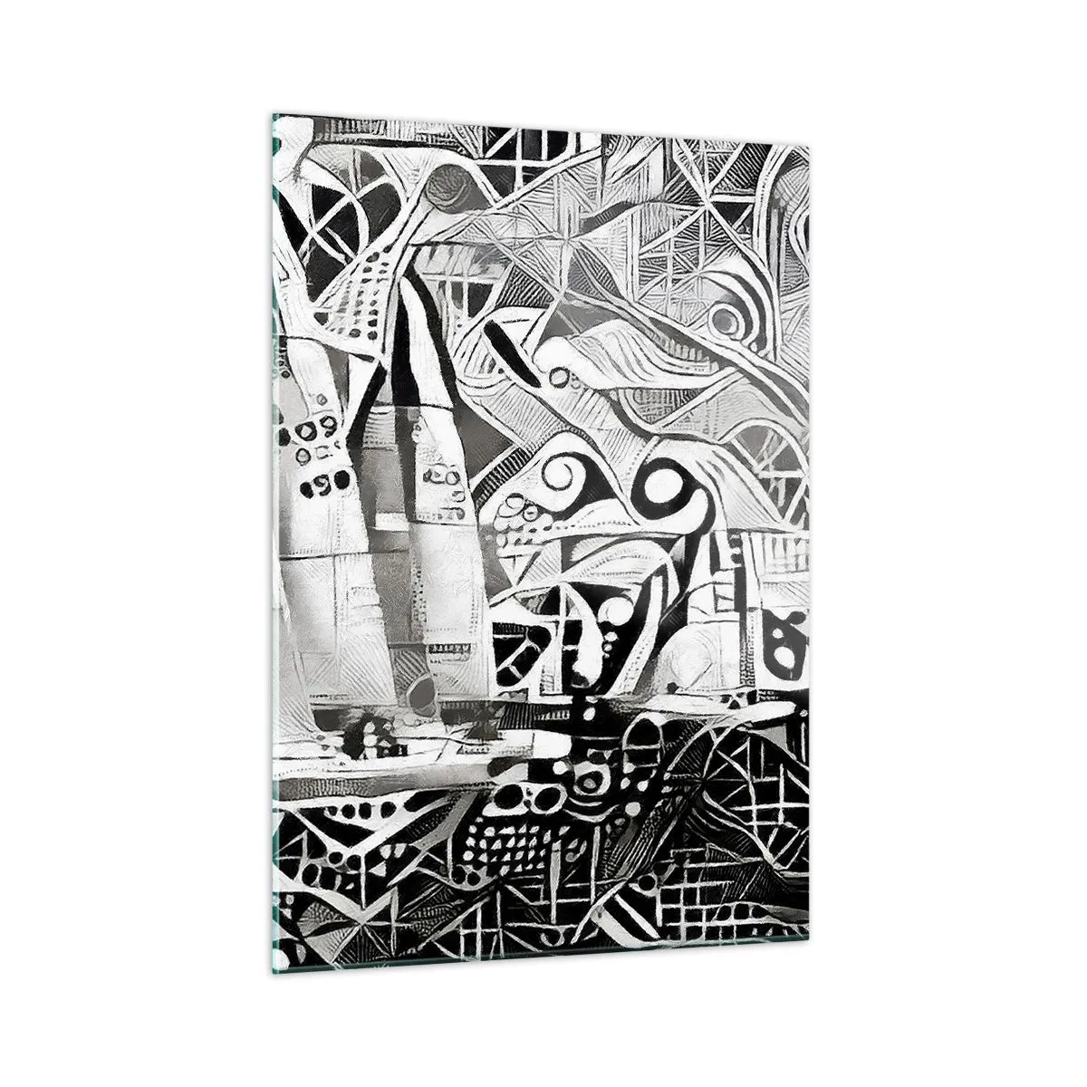 Glass picture - Between Waves - 50x70 cm