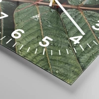 Clock face with numbers