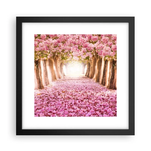 Poster in black frame - Way to Heaven - 30x30 cm