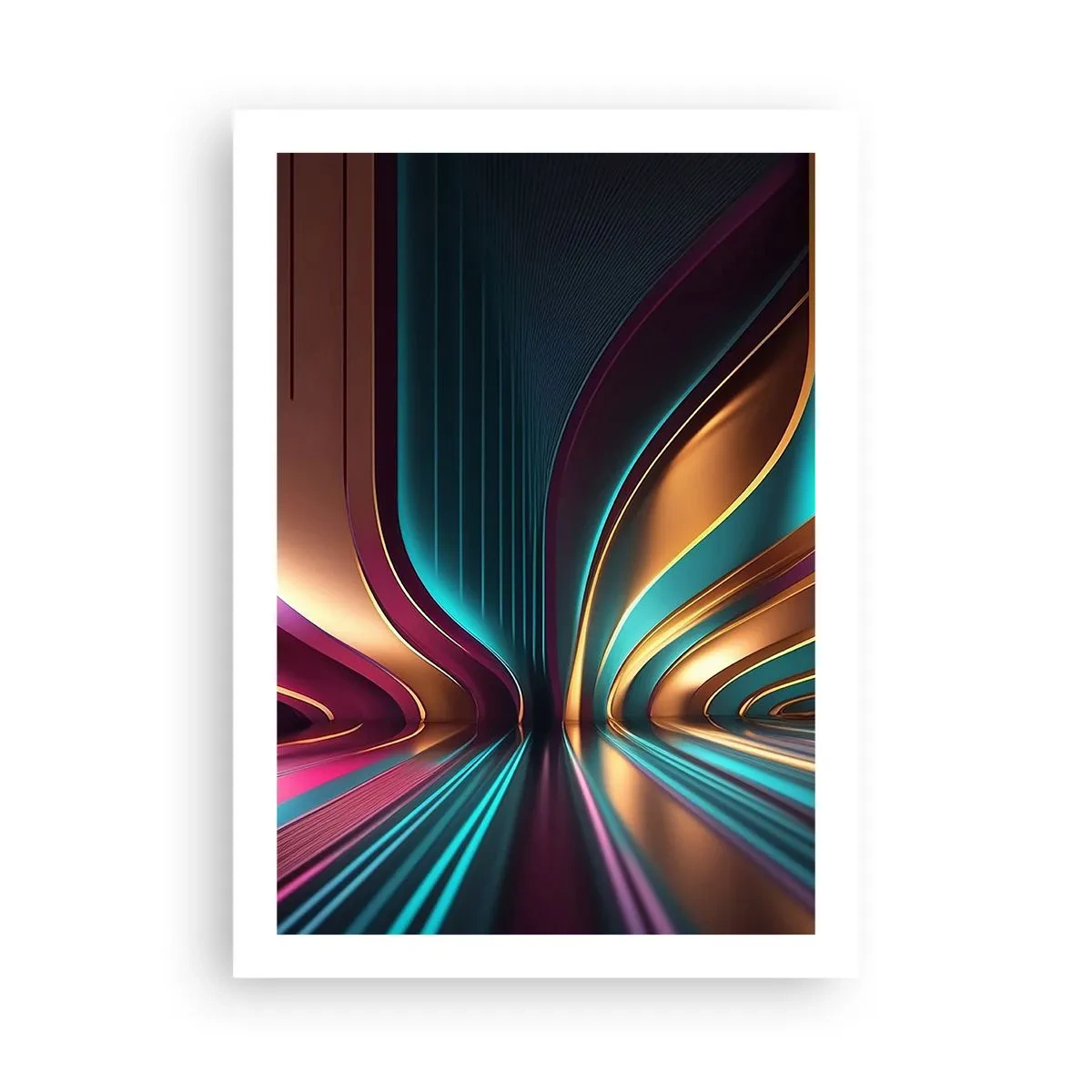 Poster - Architecture of Light - 50x70 cm