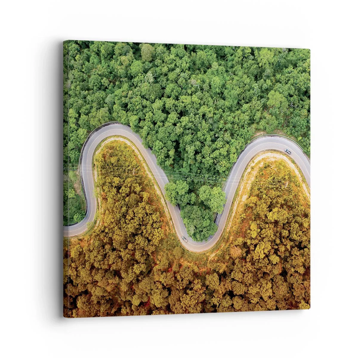 Canvas picture - Borders and Breakthroughs - 30x30 cm