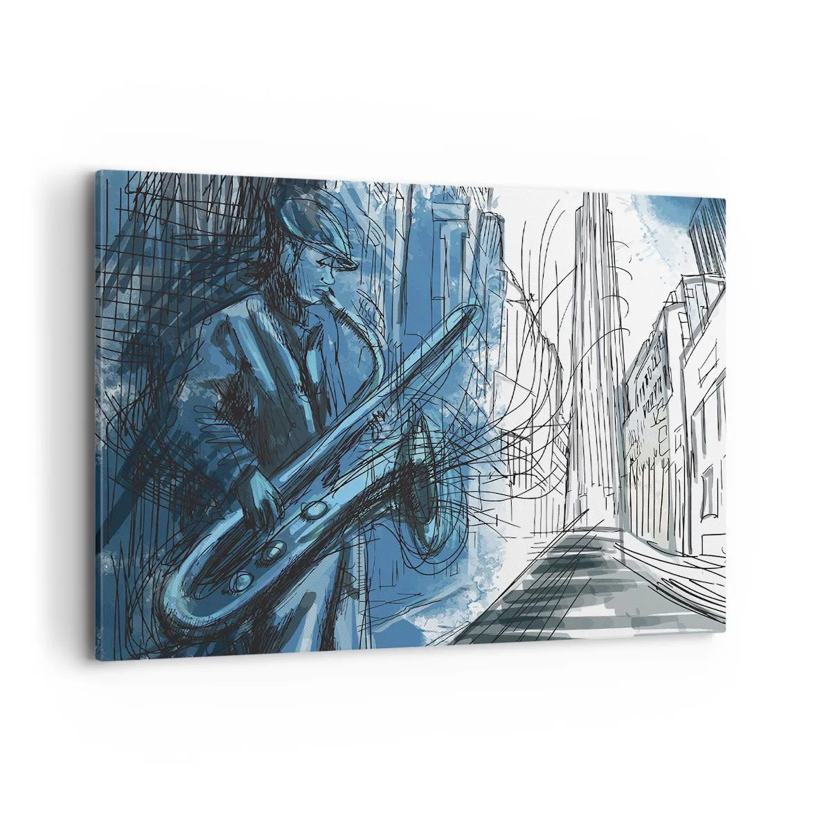 Canvas picture - City Rhapsody - 120x80 cm