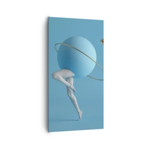 Canvas picture - And Planets Are Going Crazy - 65x120 cm