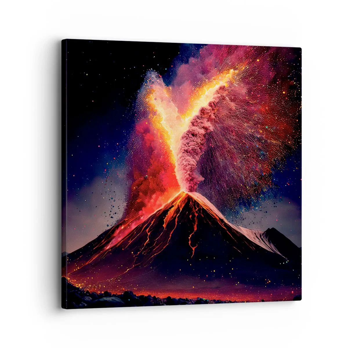 Canvas picture - Beauty and Threat - 30x30 cm