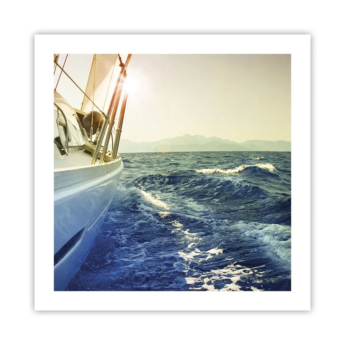 Poster - In Search of Adventure - 50x50 cm