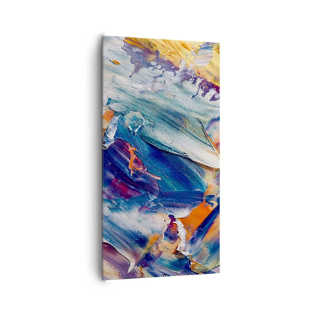Canvas picture - Whirlwind of Colour - 65x120 cm