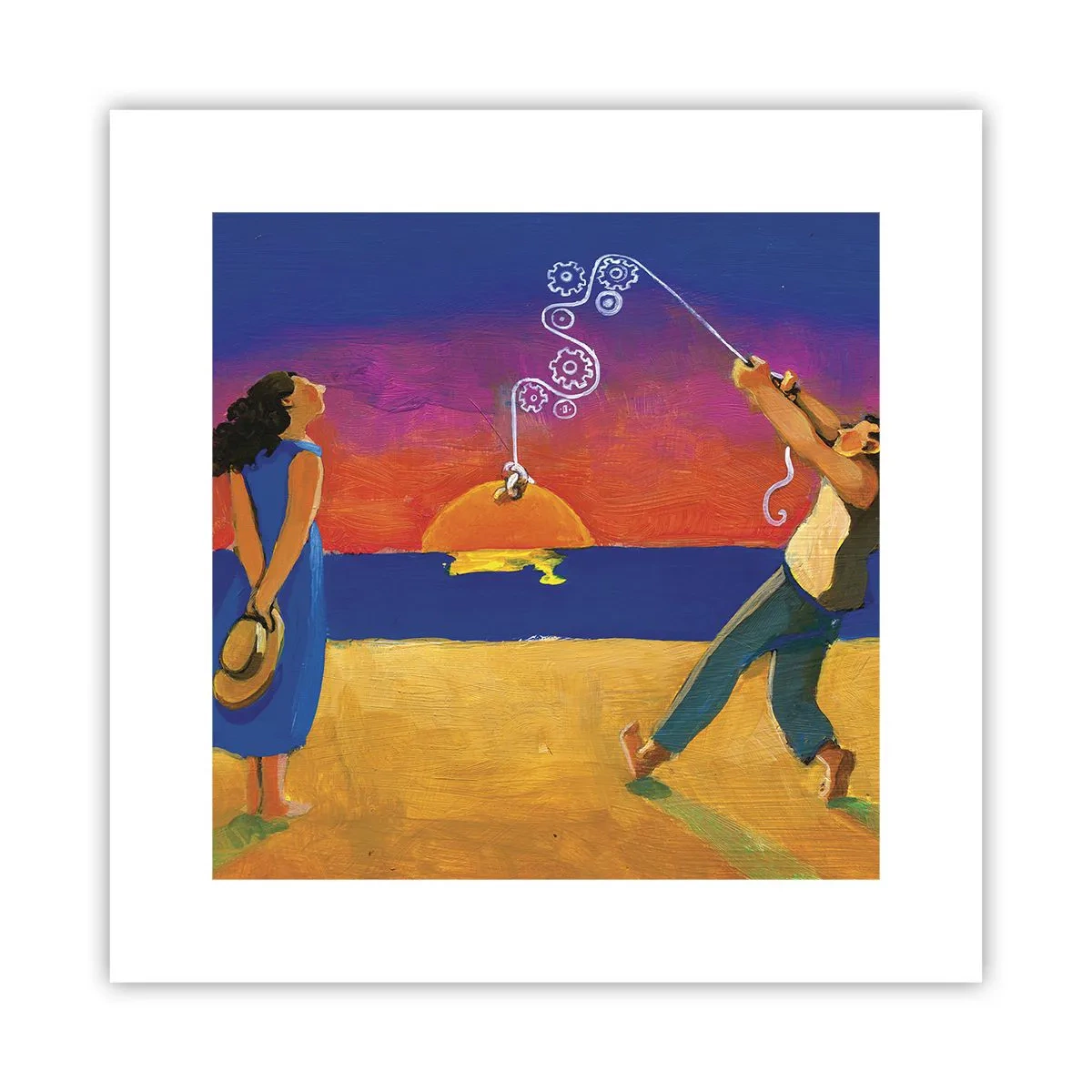 Poster - More than a Star from the Sky - 30x30 cm