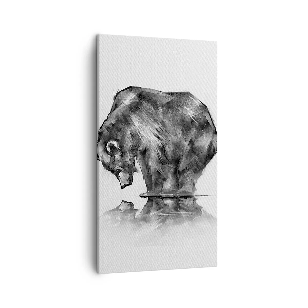 Canvas picture - Nice to See Someone Close - 45x80 cm