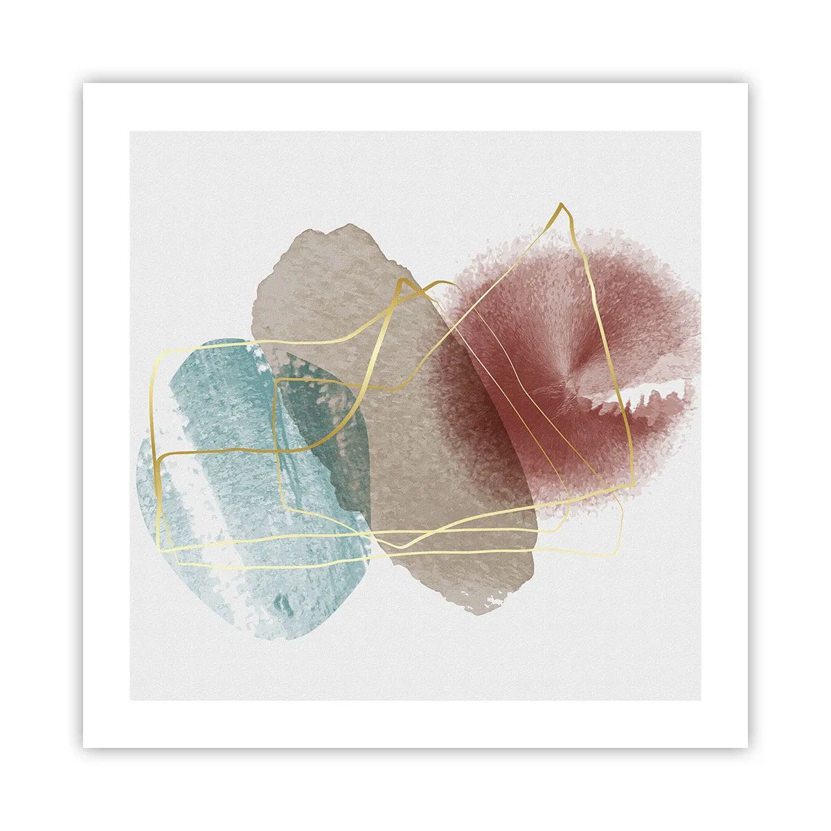 Poster - Beads of Space - 50x50 cm