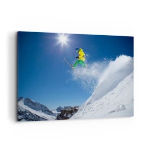 Canvas picture - Dancing with the Mountains - 100x70 cm