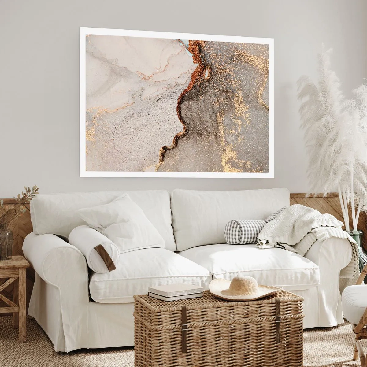 Poster - On the Border of Colours - 70x50 cm