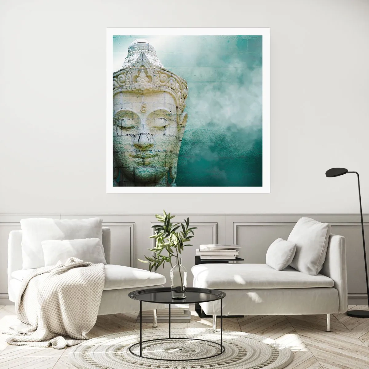 Poster - In Search of Light - 60x60 cm