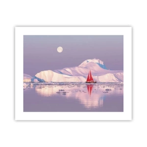 Poster - Heat of the Sail, Cold of the Ice - 50x40 cm