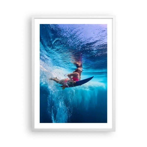 Poster in white frmae - Depth of Joy - 50x70 cm