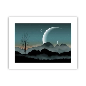 Poster - Carnival of a Starry Night - 40x30 cm