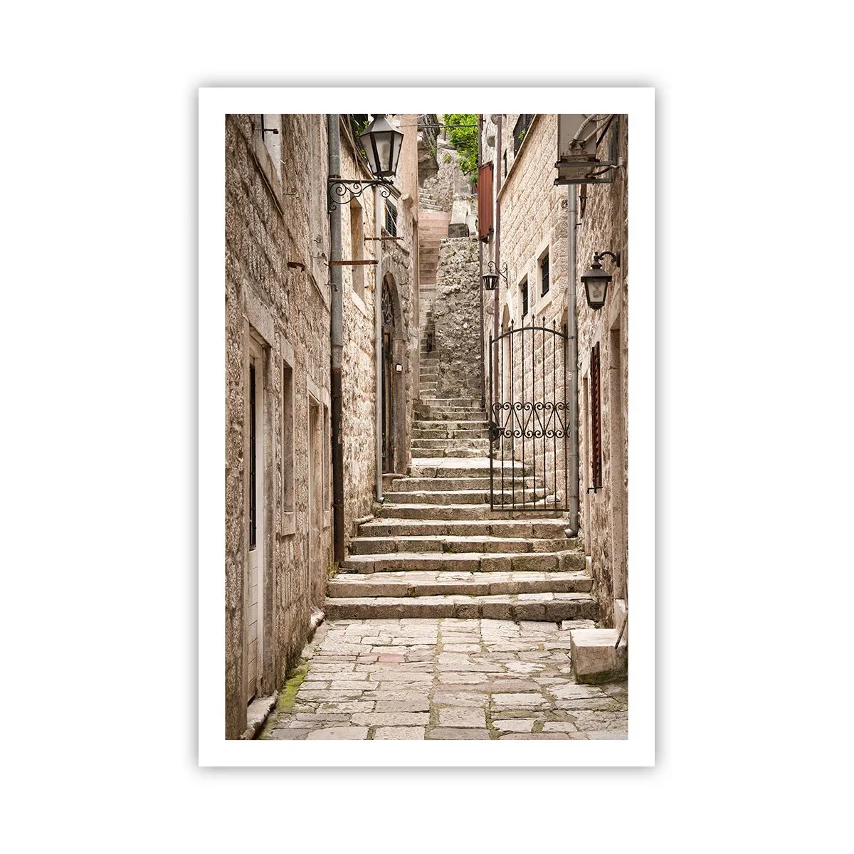 Poster - Magical Old Alley - 61x91 cm