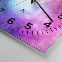 Clock face with numbers