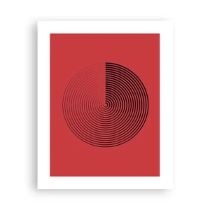 Poster - Circular Movement - 40x50 cm