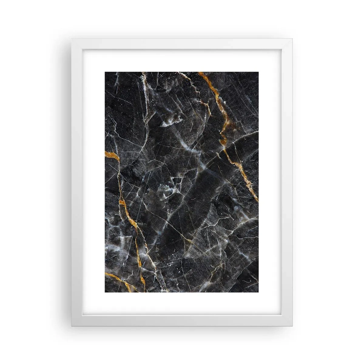 Poster in white frmae - Interior Life of a Stone - 30x40 cm
