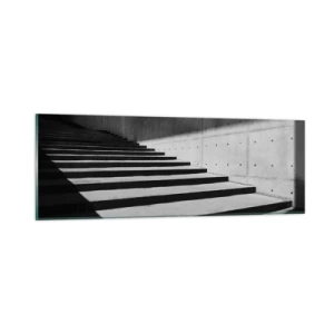 Glass picture - Raw Beauty of Modernism - 90x30 cm