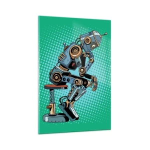 Glass picture - On the Essence of Being - 80x120 cm