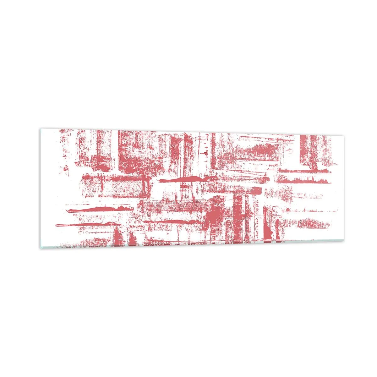 Glass picture - Red City - 90x30 cm