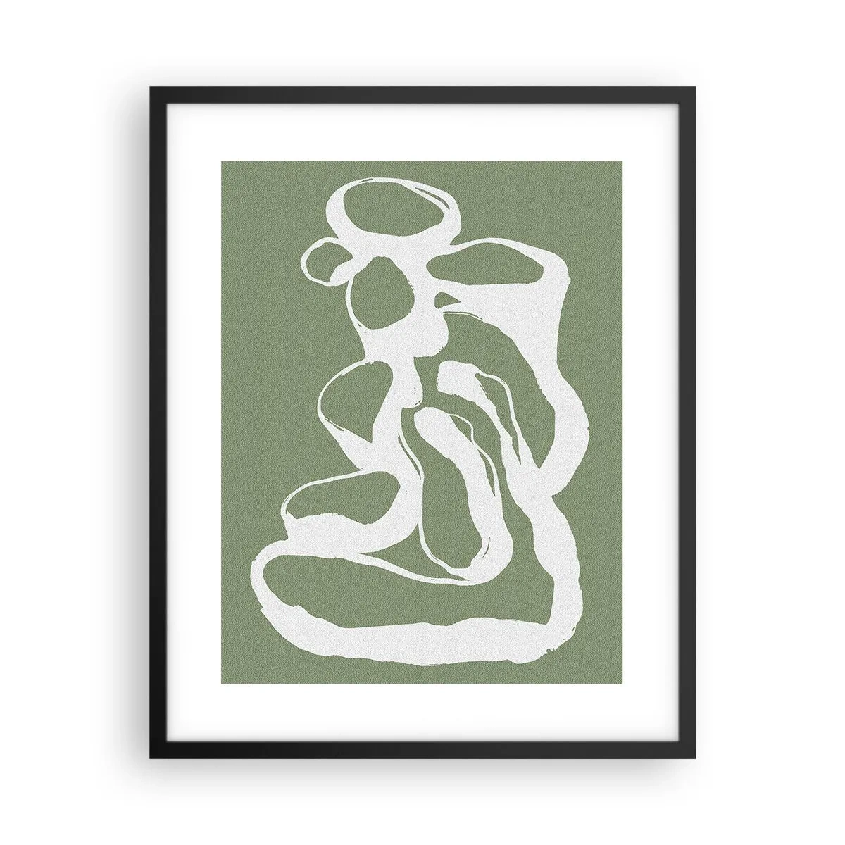 Poster in black frame - The Call of Space - 40x50 cm