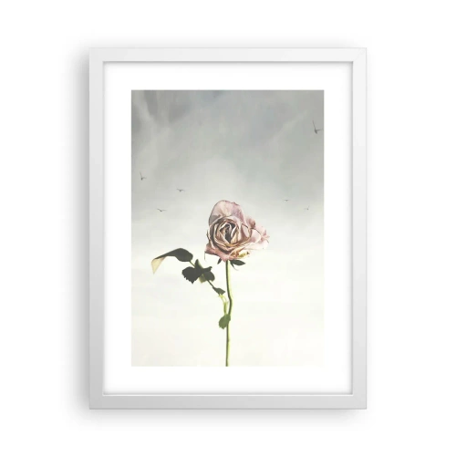 Poster in white frmae - Welcoming of Spring - 30x40 cm