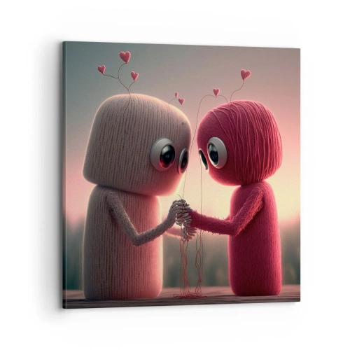 Canvas picture - Everyone Is Allowed to Love - 70x70 cm