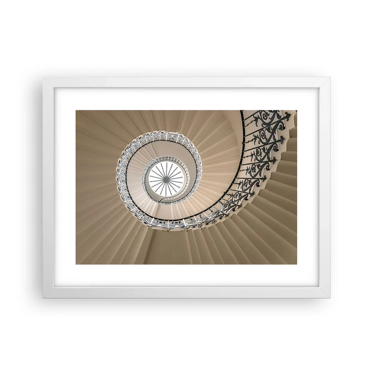 Poster in white frmae - Inside the Shell - 40x30 cm