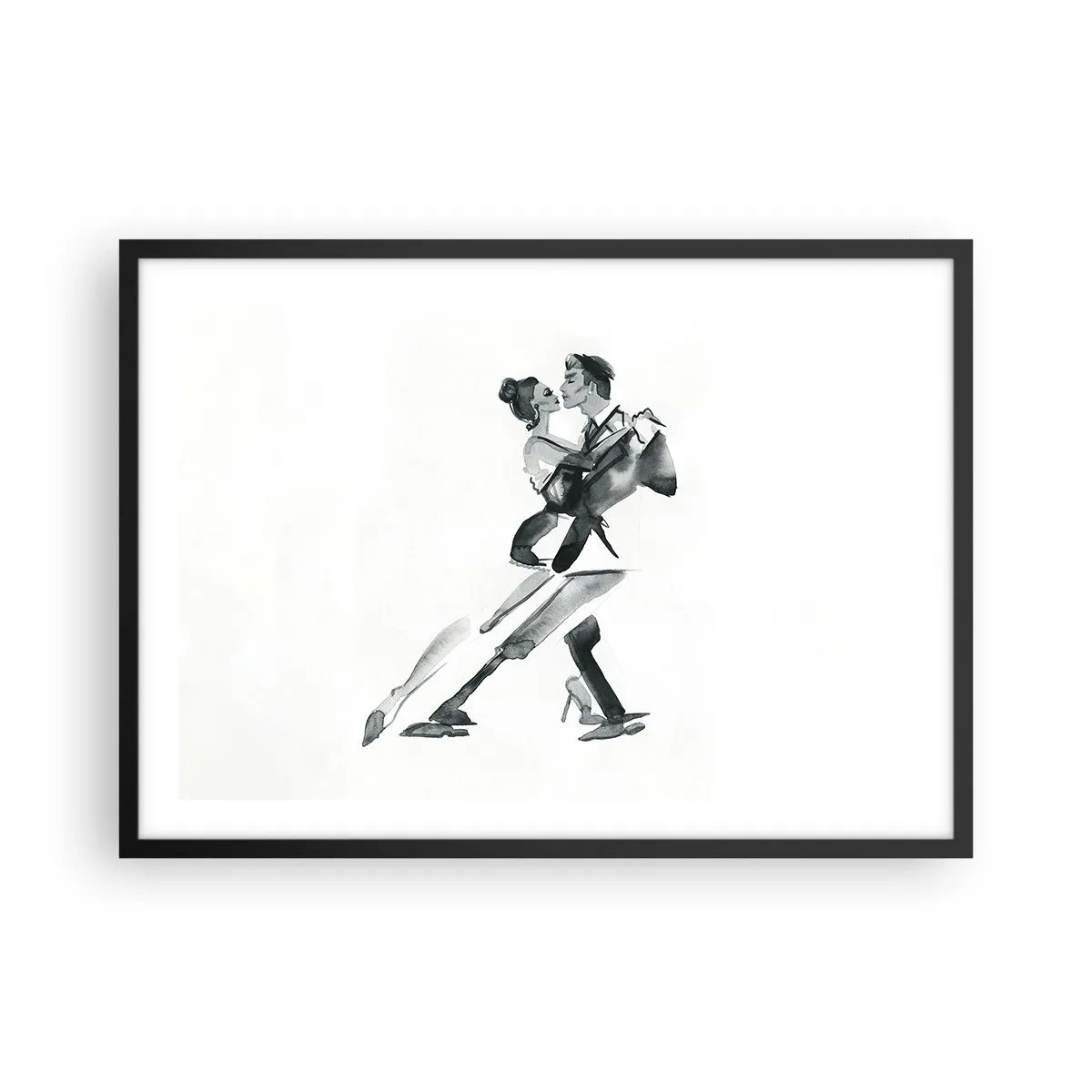 Poster in black frame - In One Rhythm - 70x50 cm
