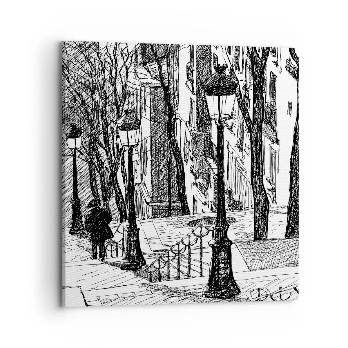 Canvas picture - Love Story or a Thriller? - 70x70 cm