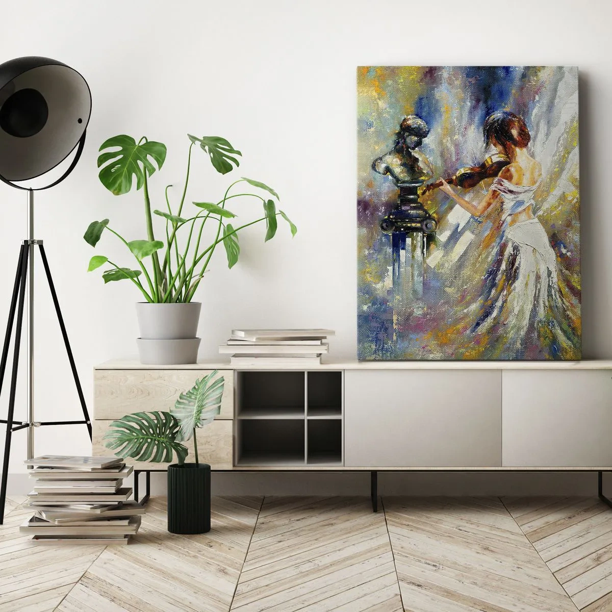 Canvas picture - Reviving with a Sentiment - 50x70 cm