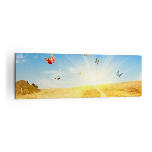 Canvas picture - How Can You Not Love the Summer? - 160x50 cm