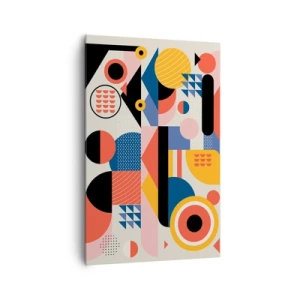 Canvas picture - Composition: Have Fun - 80x120 cm