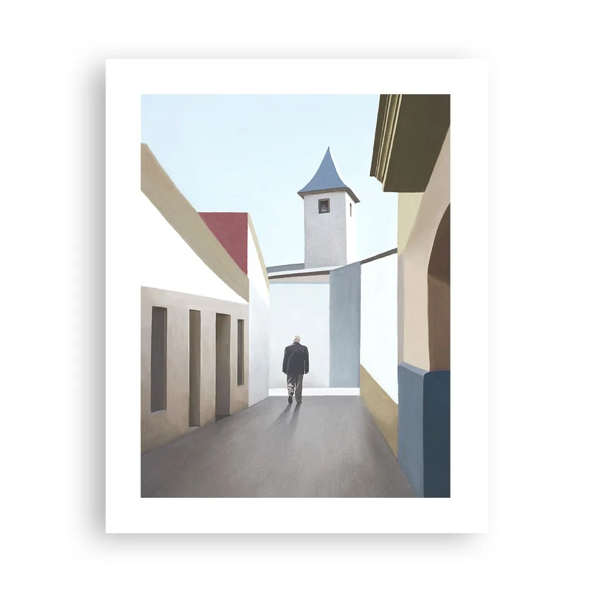Poster - Sunny Walk - 40x50 cm