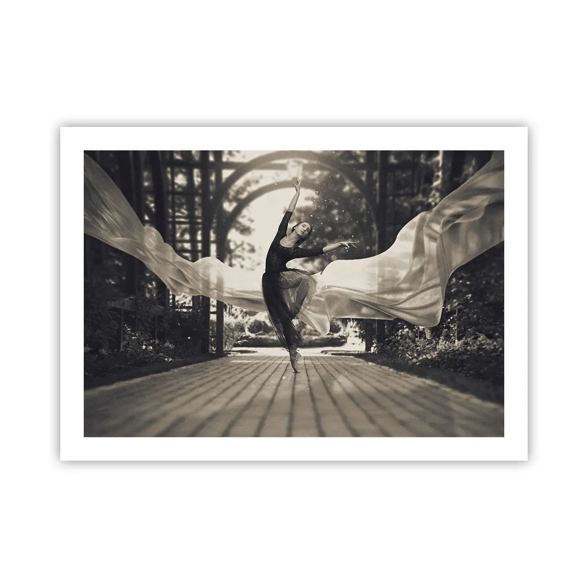 Poster - Dance of the Garden Spirit - 70x50 cm